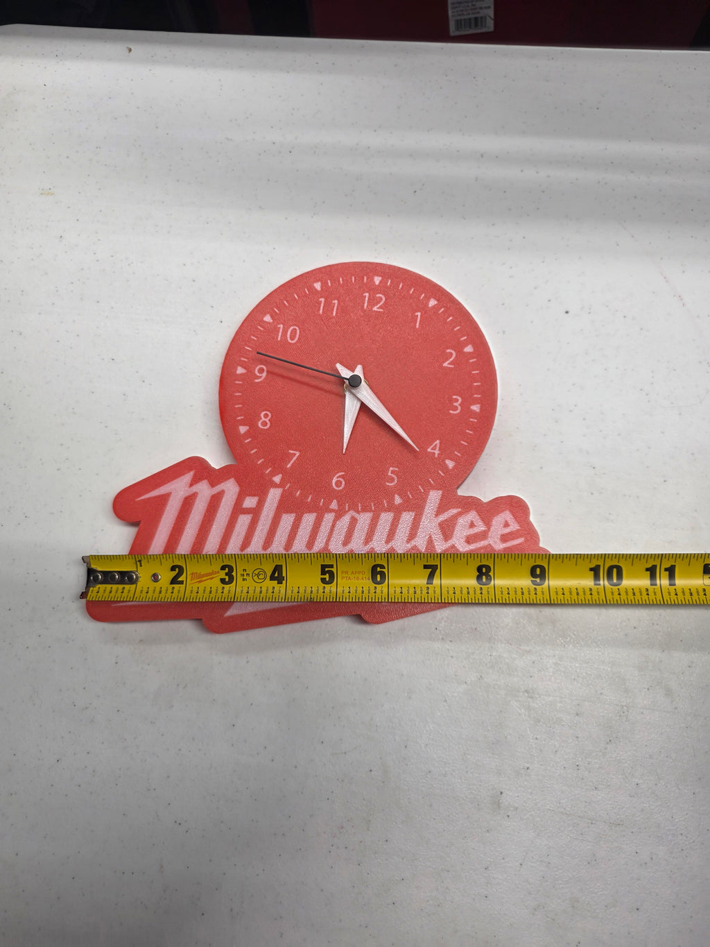 TOOL TAMERZ brand Milwaukee shop clock