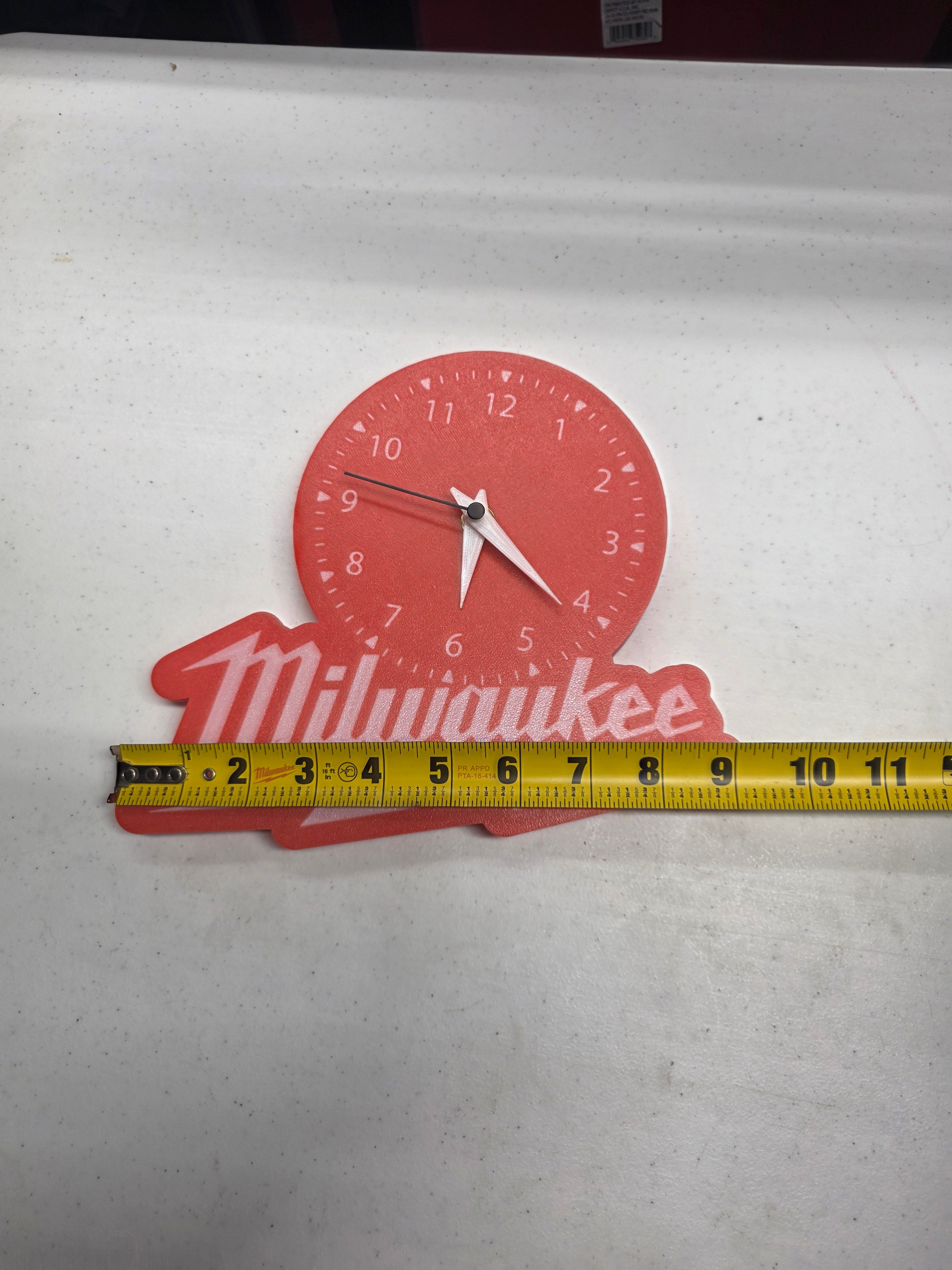 TOOL TAMERZ brand Milwaukee shop clock