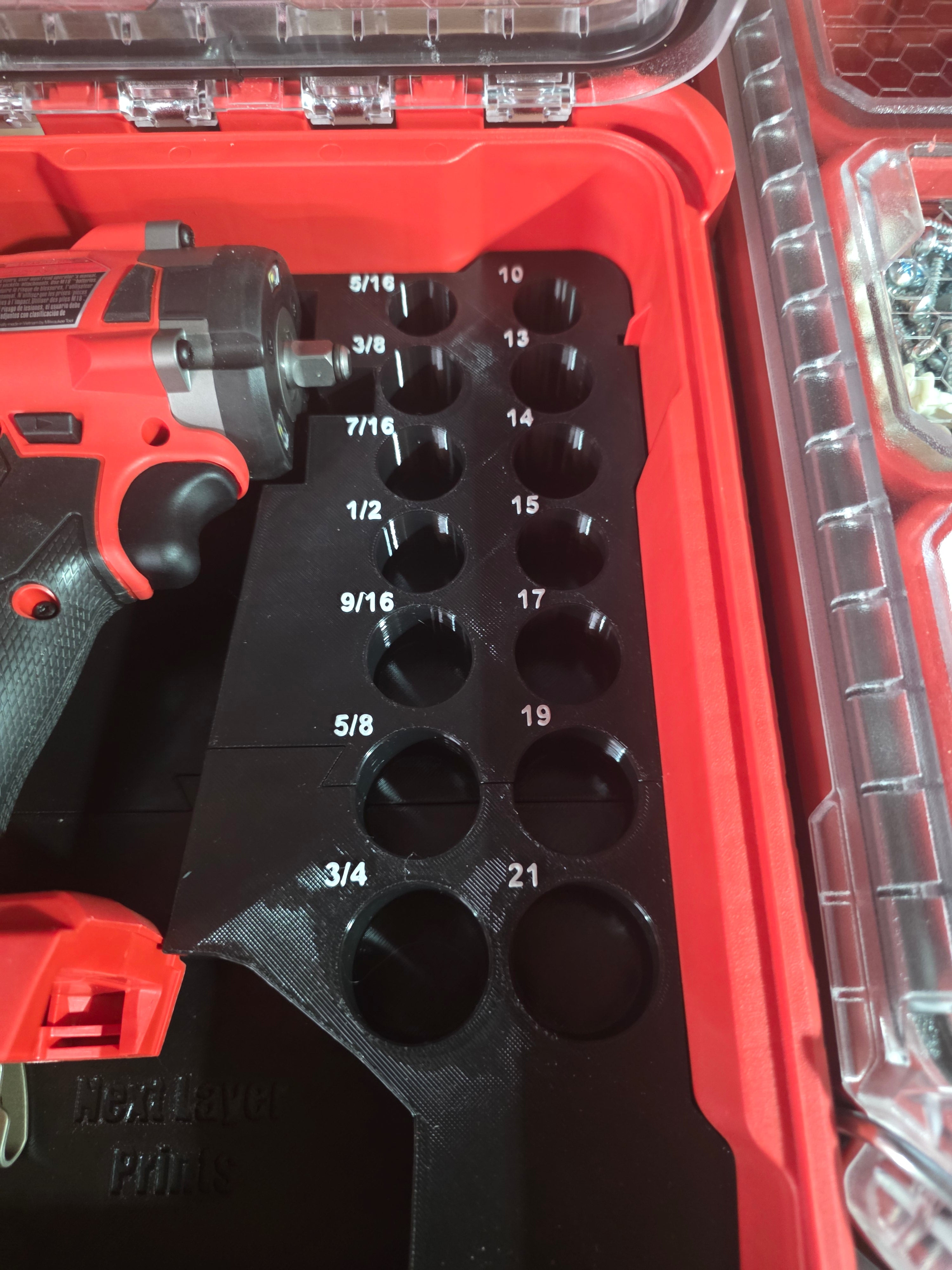 TOOL TAMERZ brand insert for Milwaukee for 3/8 Impact Wrench