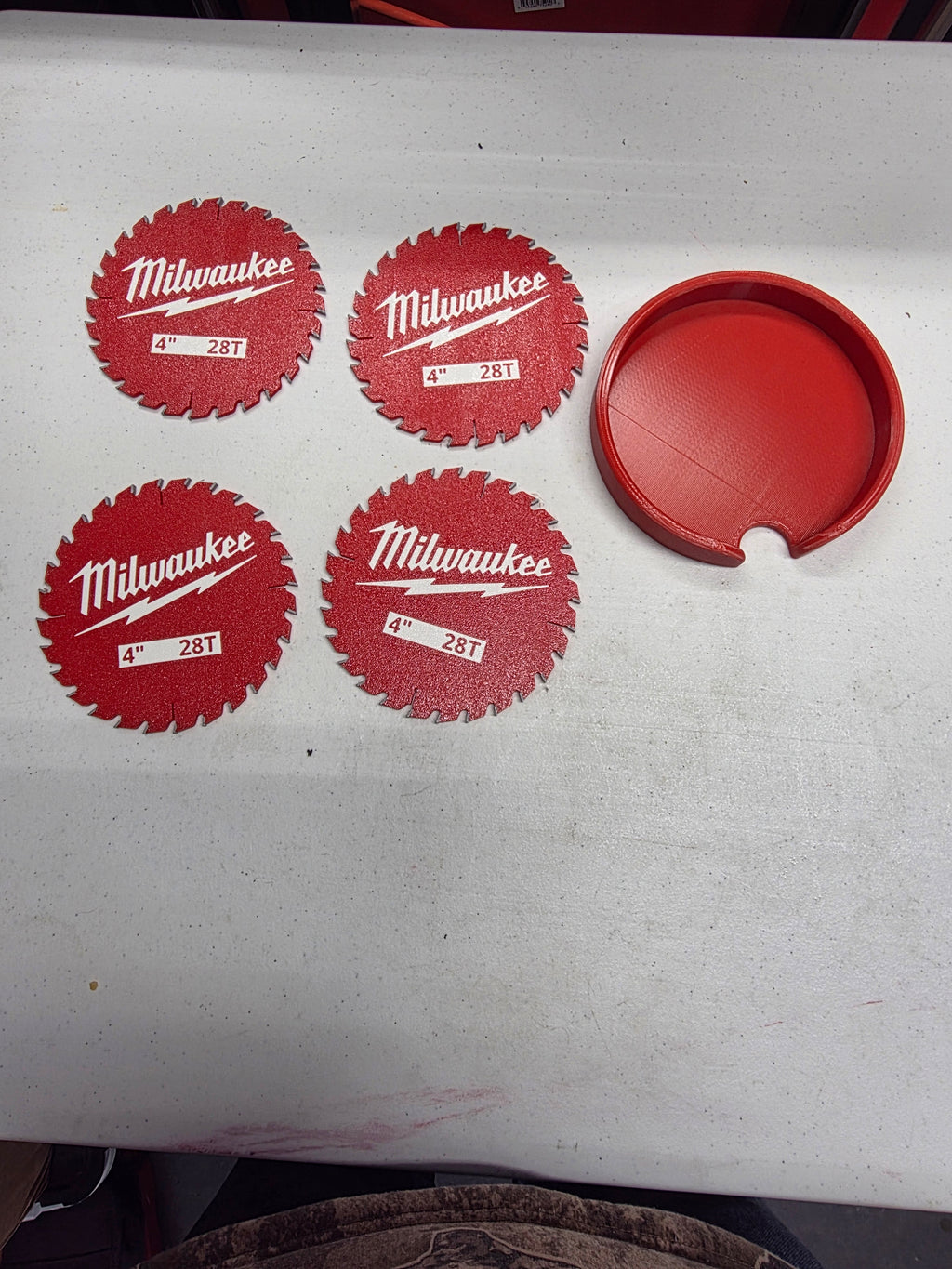 TOOL TAMERZ Milwaukee drink coasters