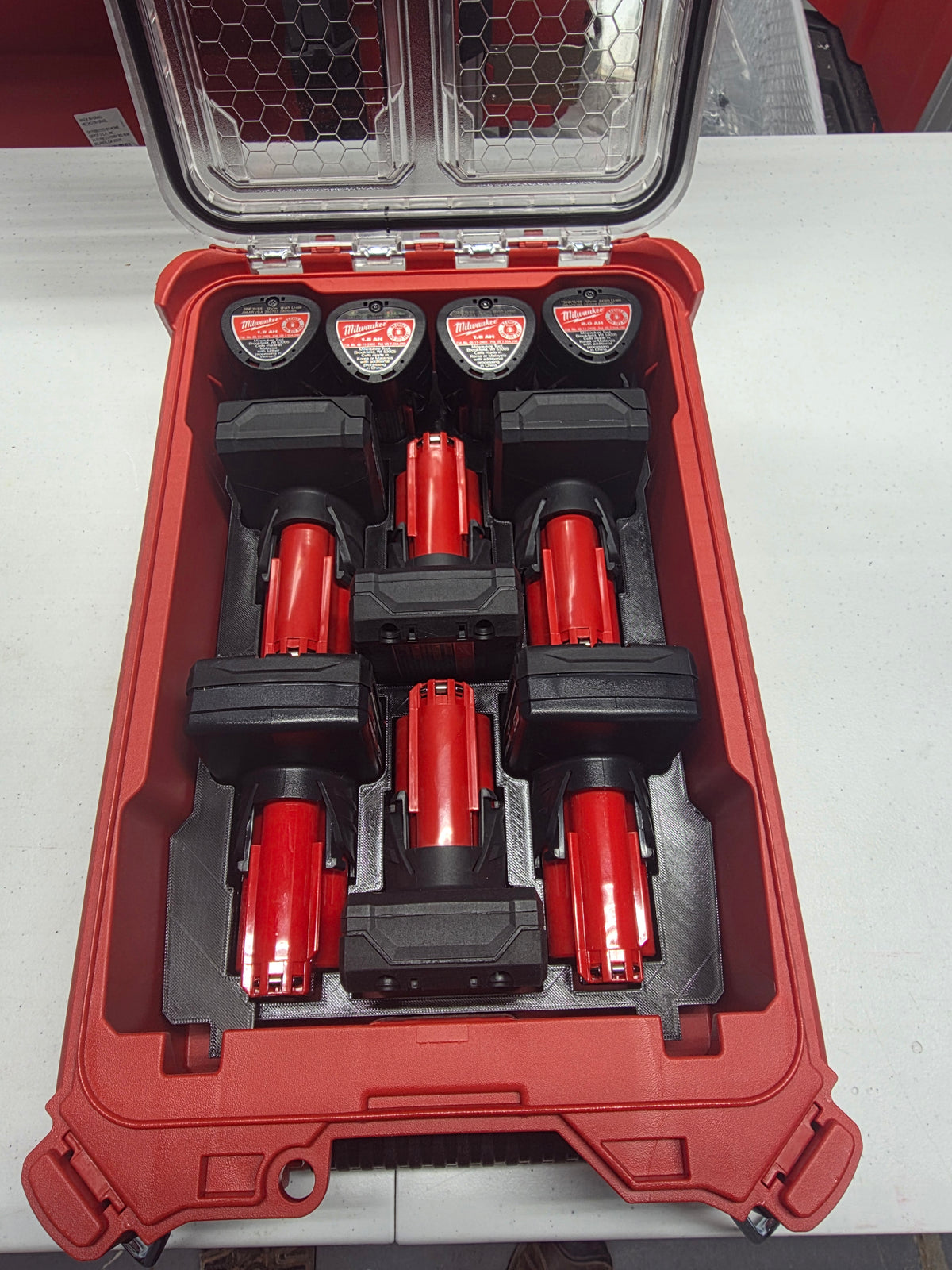 TOOL TAMERZ brand insert for multiple M12 batteries