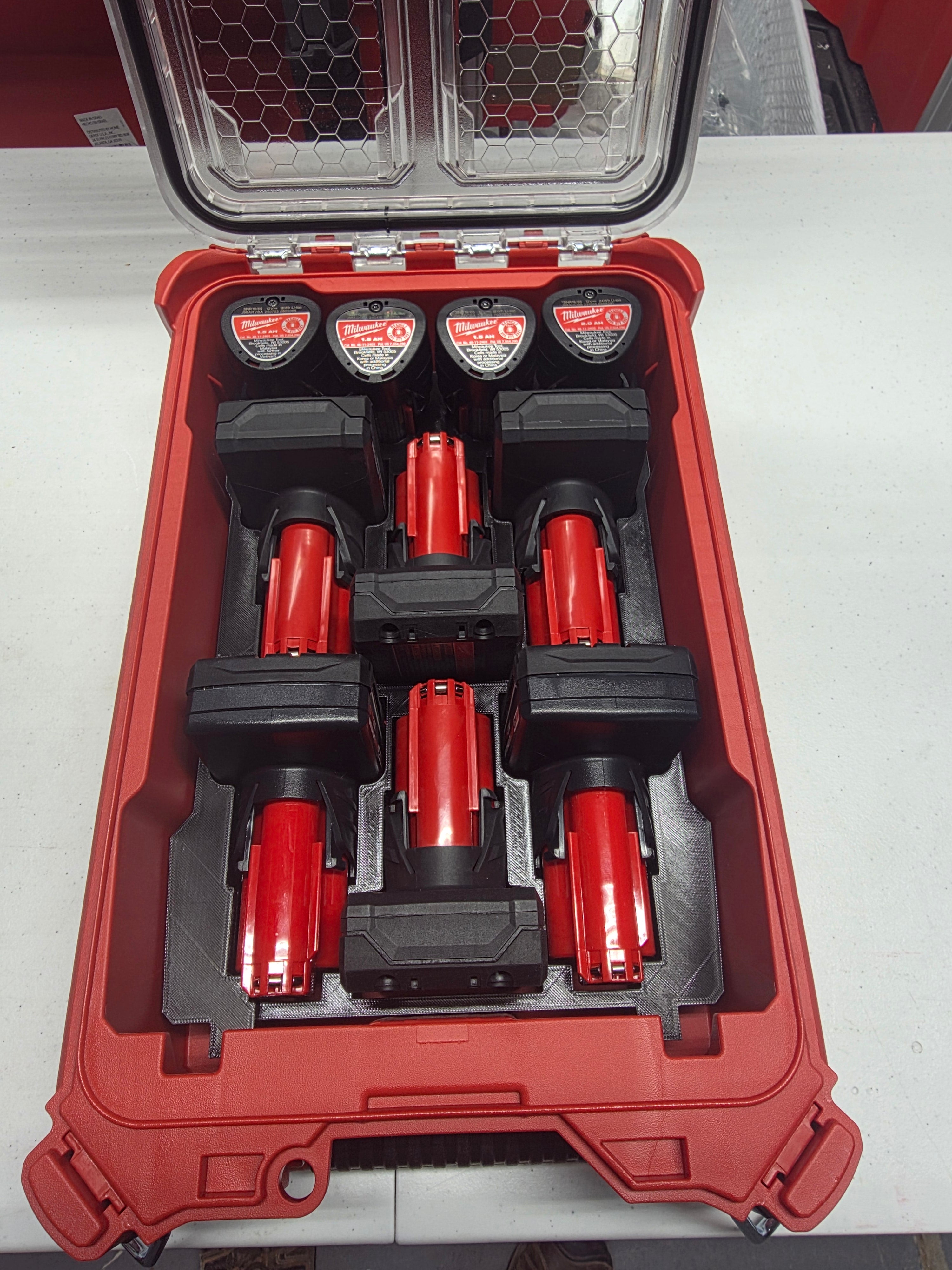 TOOLTAMERZ brand Insert fits Milwaukee M12 Batteries