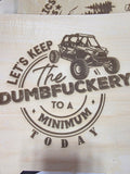 JNS 3D Laser engraved picture sxs