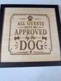 JNS 3D Laser engraved dog picture