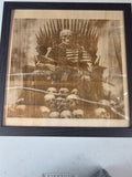 JNS 3D Laser engraved picture skeleton