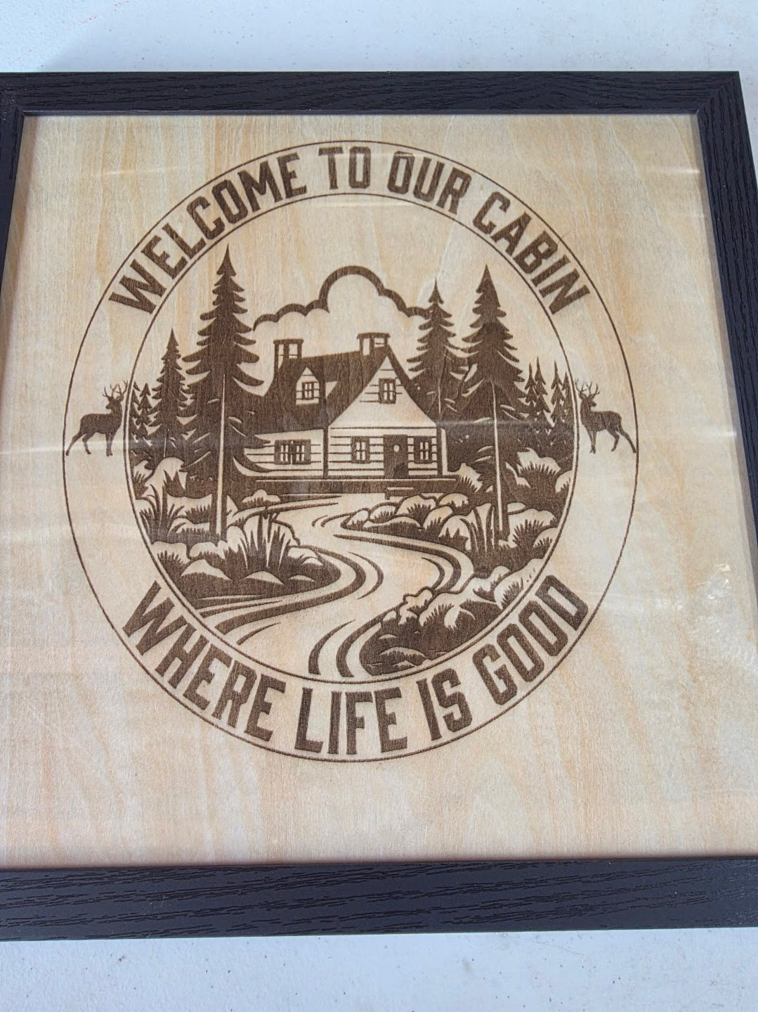 JNS 3D Laser engraved picture cabin 2