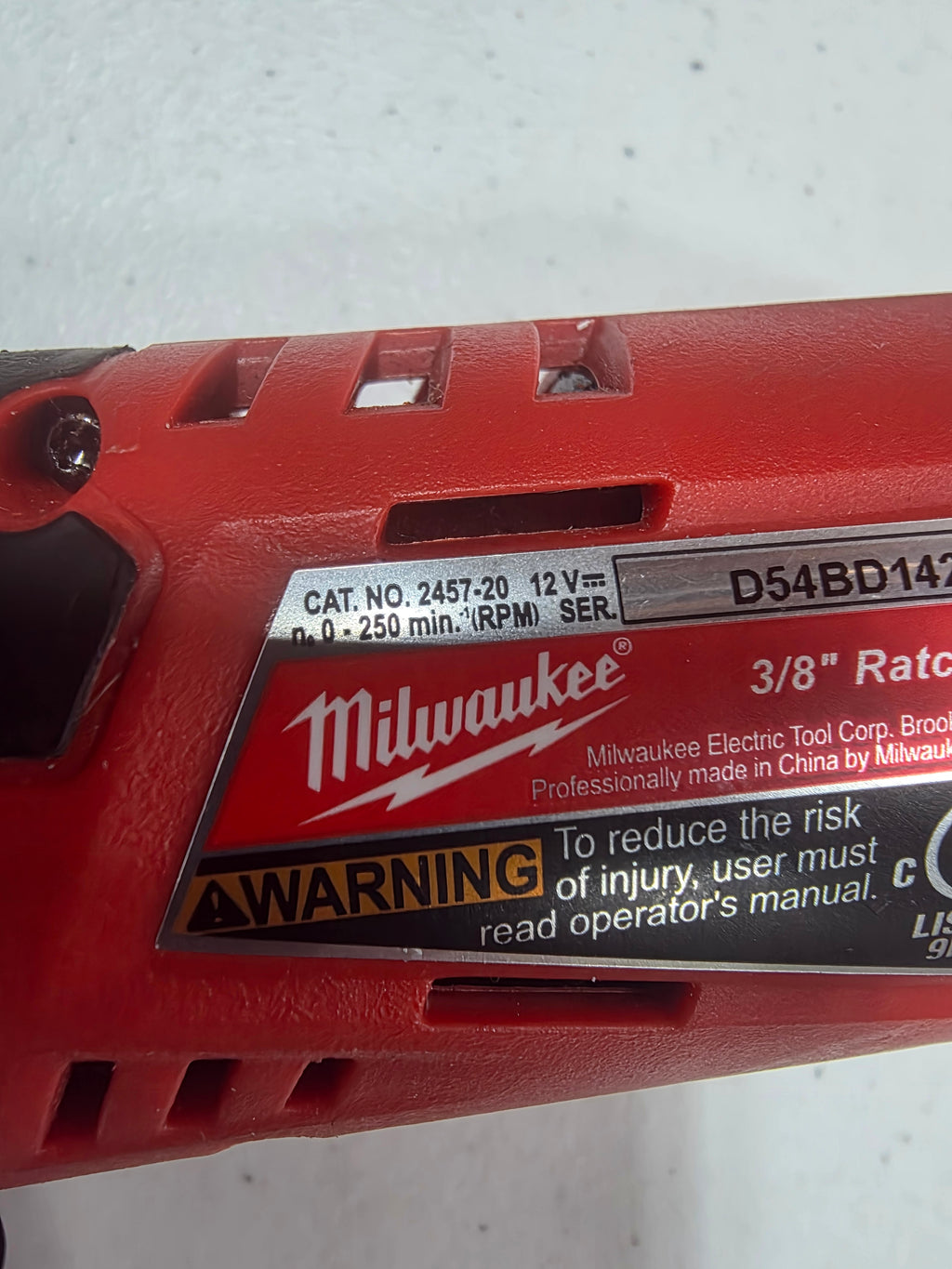 TOOL TAMERZ brand insert for Milwaukee M12 ratchet