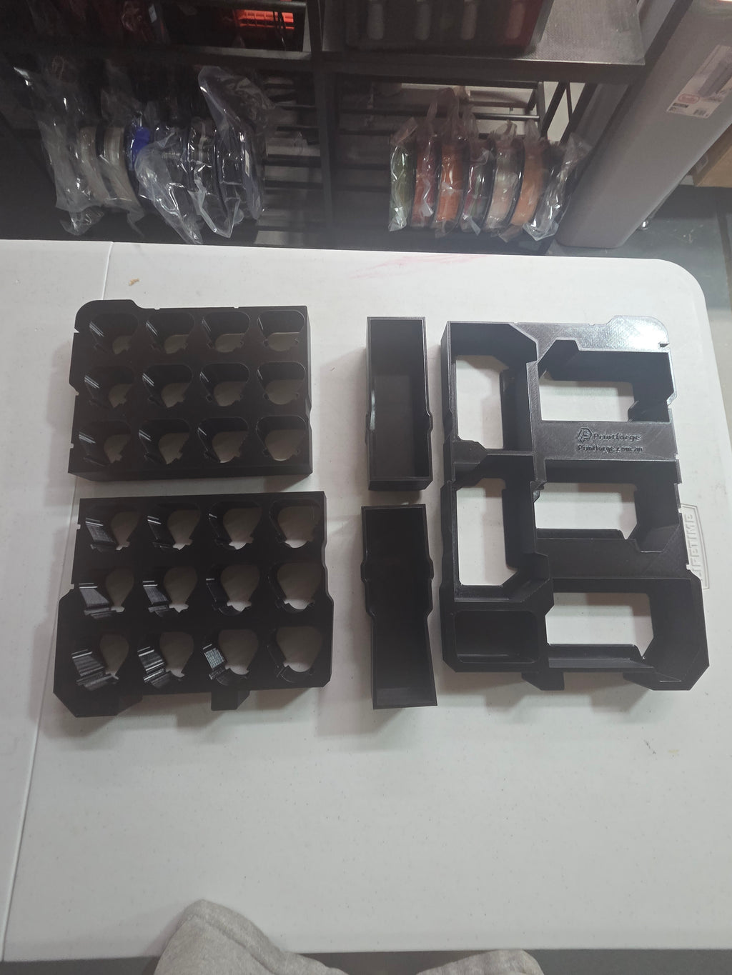 TOOL TAMERZ brand Insert for Milwaukee m18 and m12 batteries.