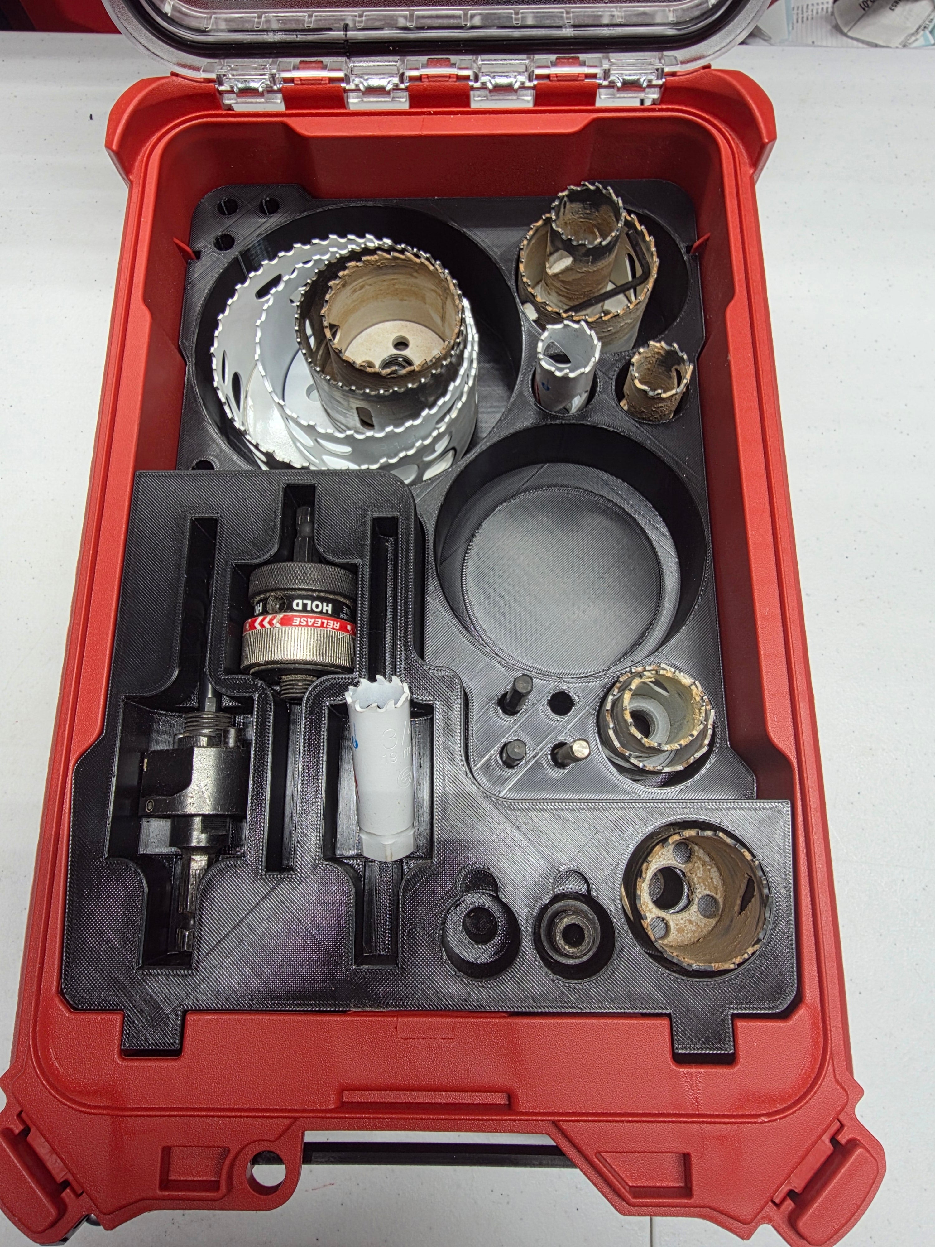 TOOL TAMERZ insert for Milwaukee hole saw set
