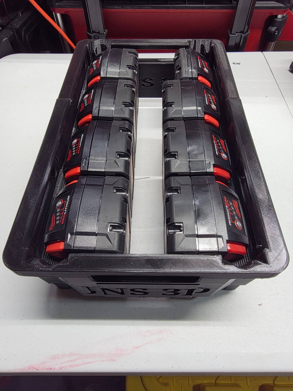 TOOL TAMERZ brand insert for multiple M18 batteries