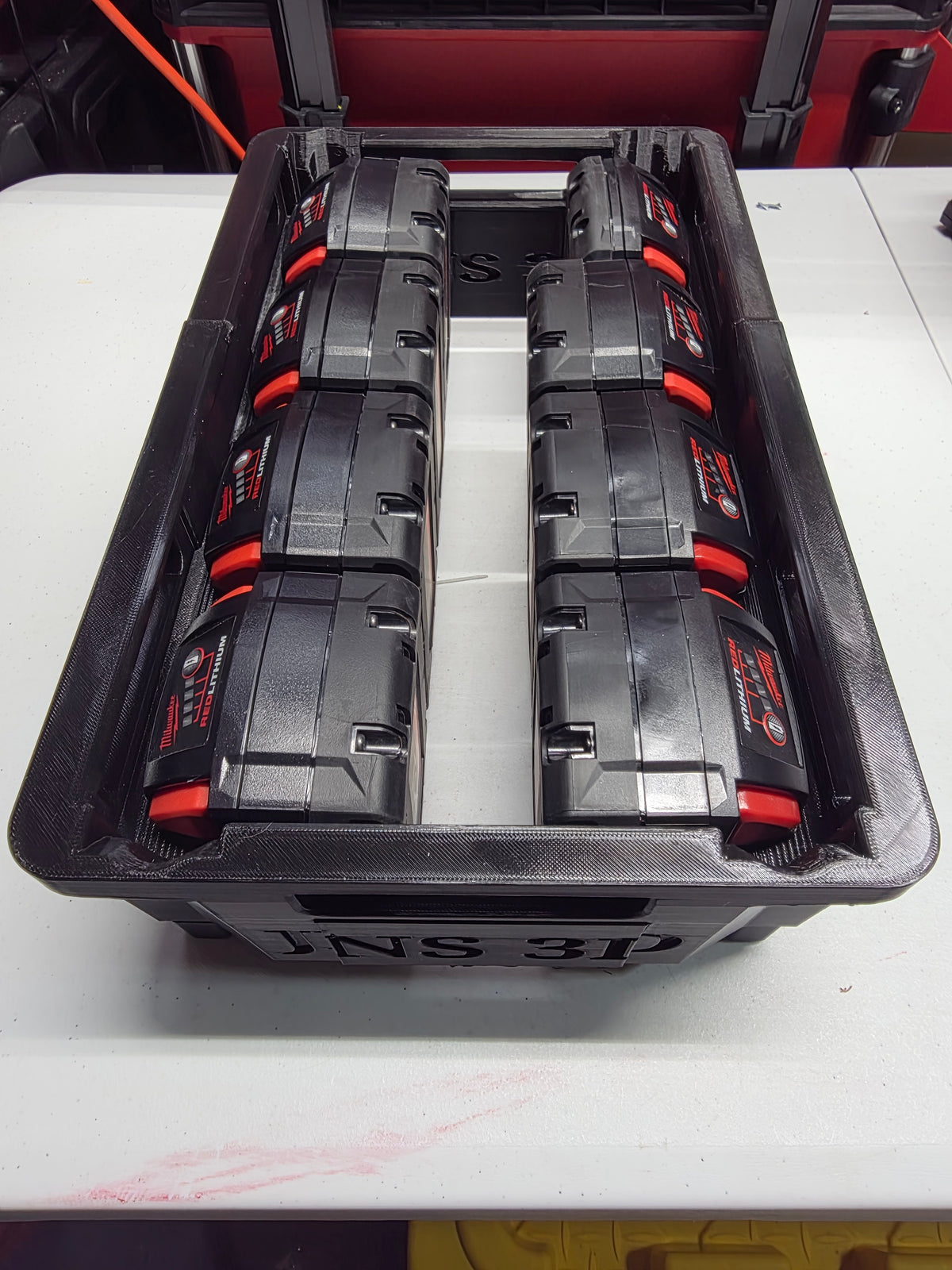 TOOL TAMERZ brand insert for multiple M18 batteries